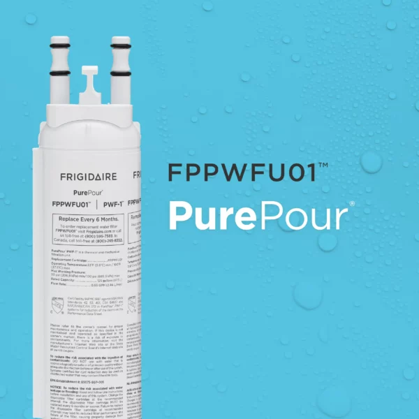 Frigidaire FPPWFU01 PurePour PWF-1 Refrigerator Water Filter - Image 9