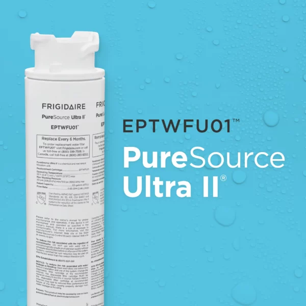 Frigidaire EPTWFU01 PureSource Ultra II Refrigerator Water Filter - Image 10